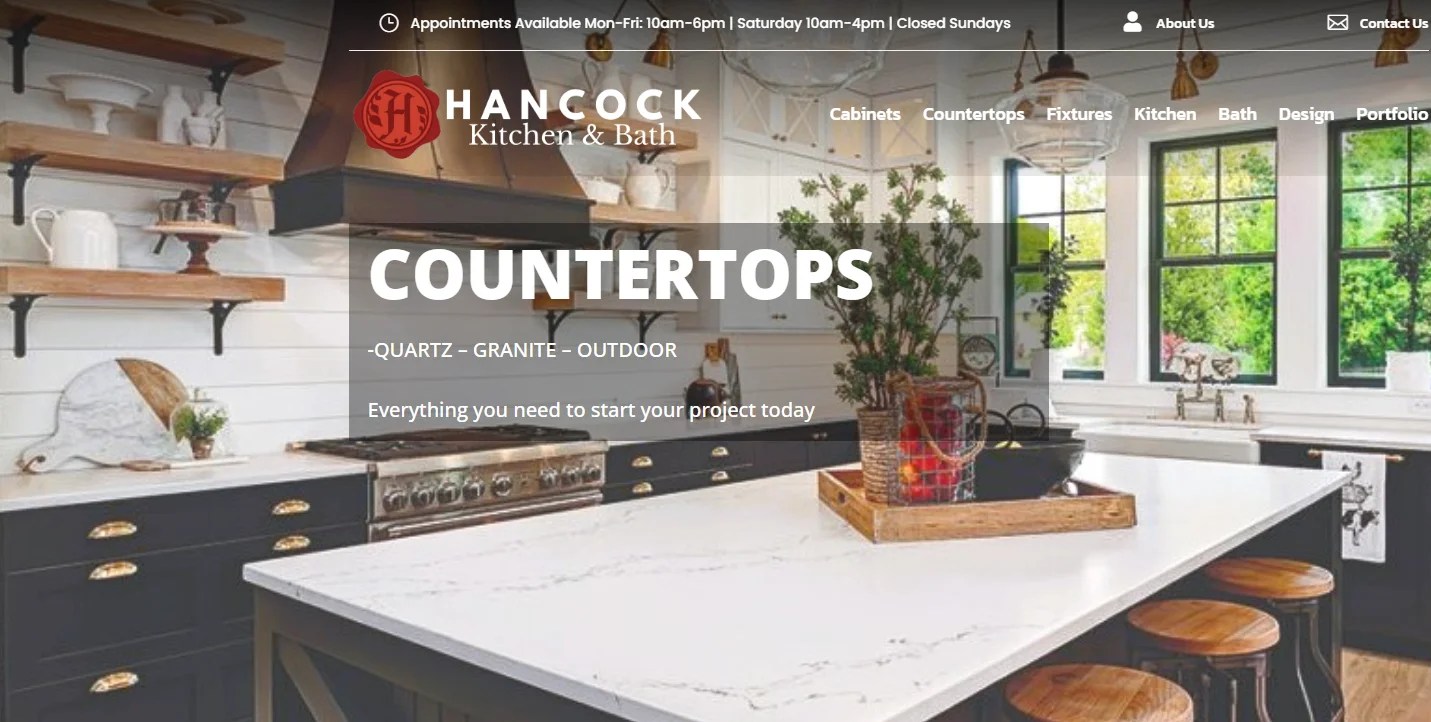 Countertops Of Every Kind Quartz, Granite, Dekton Hancock Kitchen