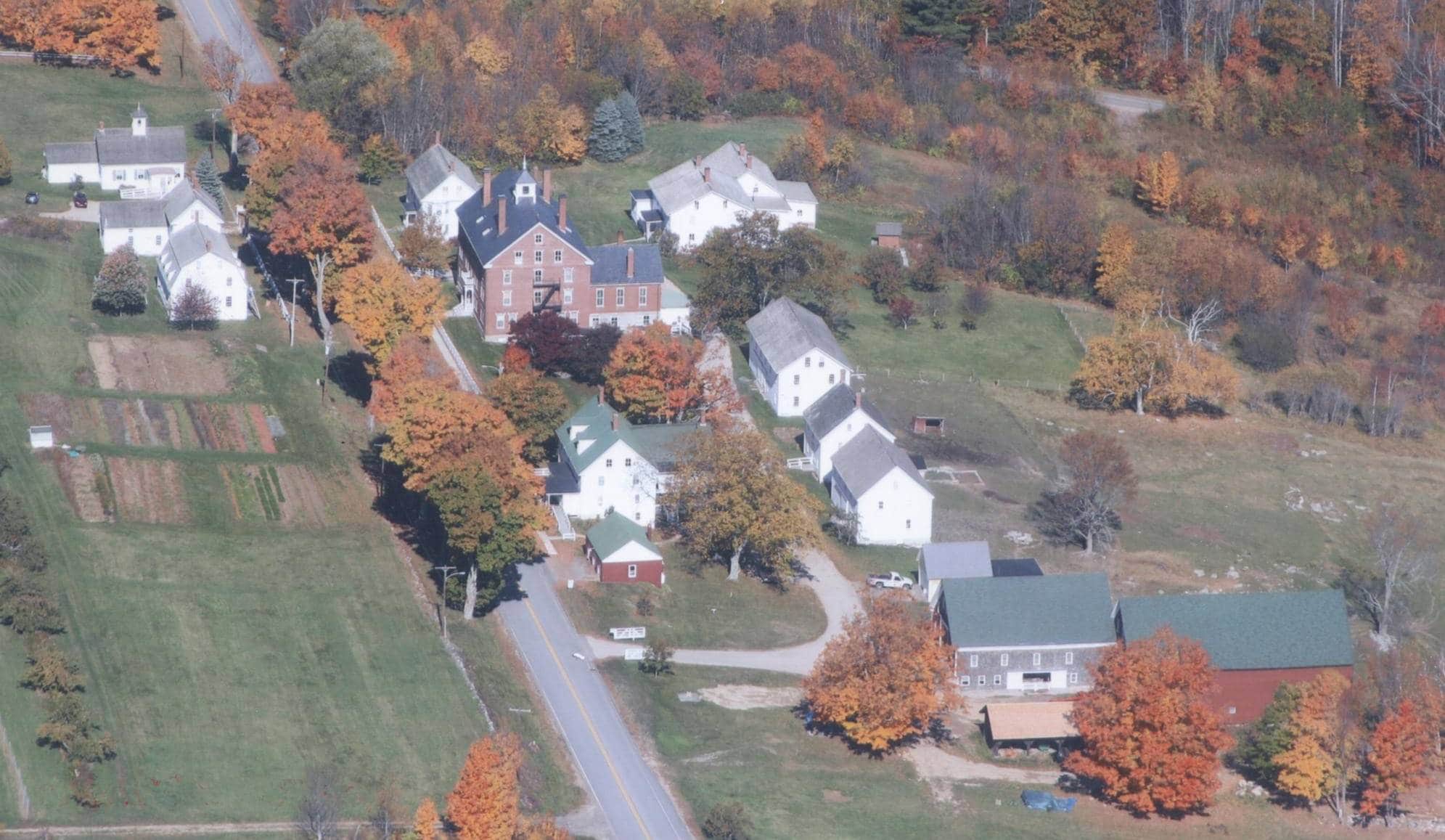 AerialViewofSDL Hancock Shaker Village