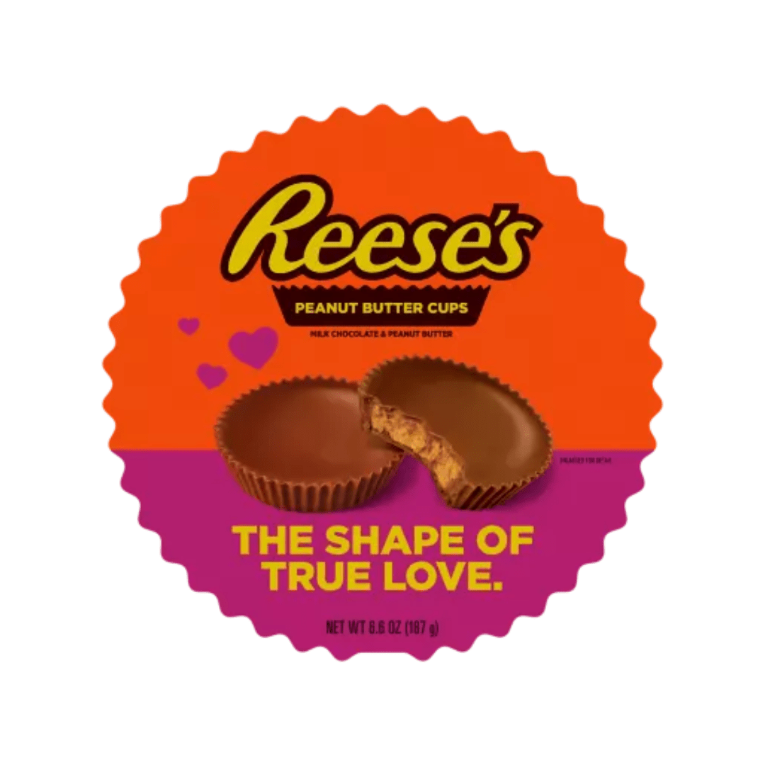 Valentine Reeses Peanut Butter Cup Gift Box Hand Arnold