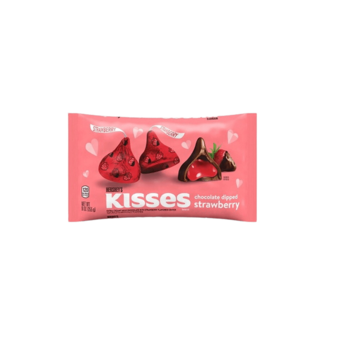 Valentine Filled Kisses Chocolate Creamy Strawberry Hand Arnold