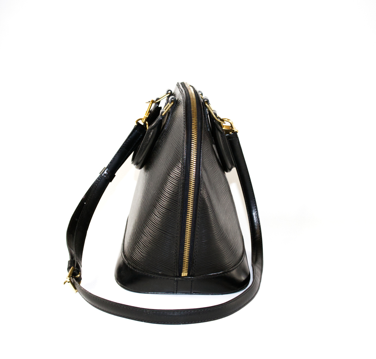 LOUIS VUITTON Alma PM EPI Leder schwarz Handbag Spa & Shop