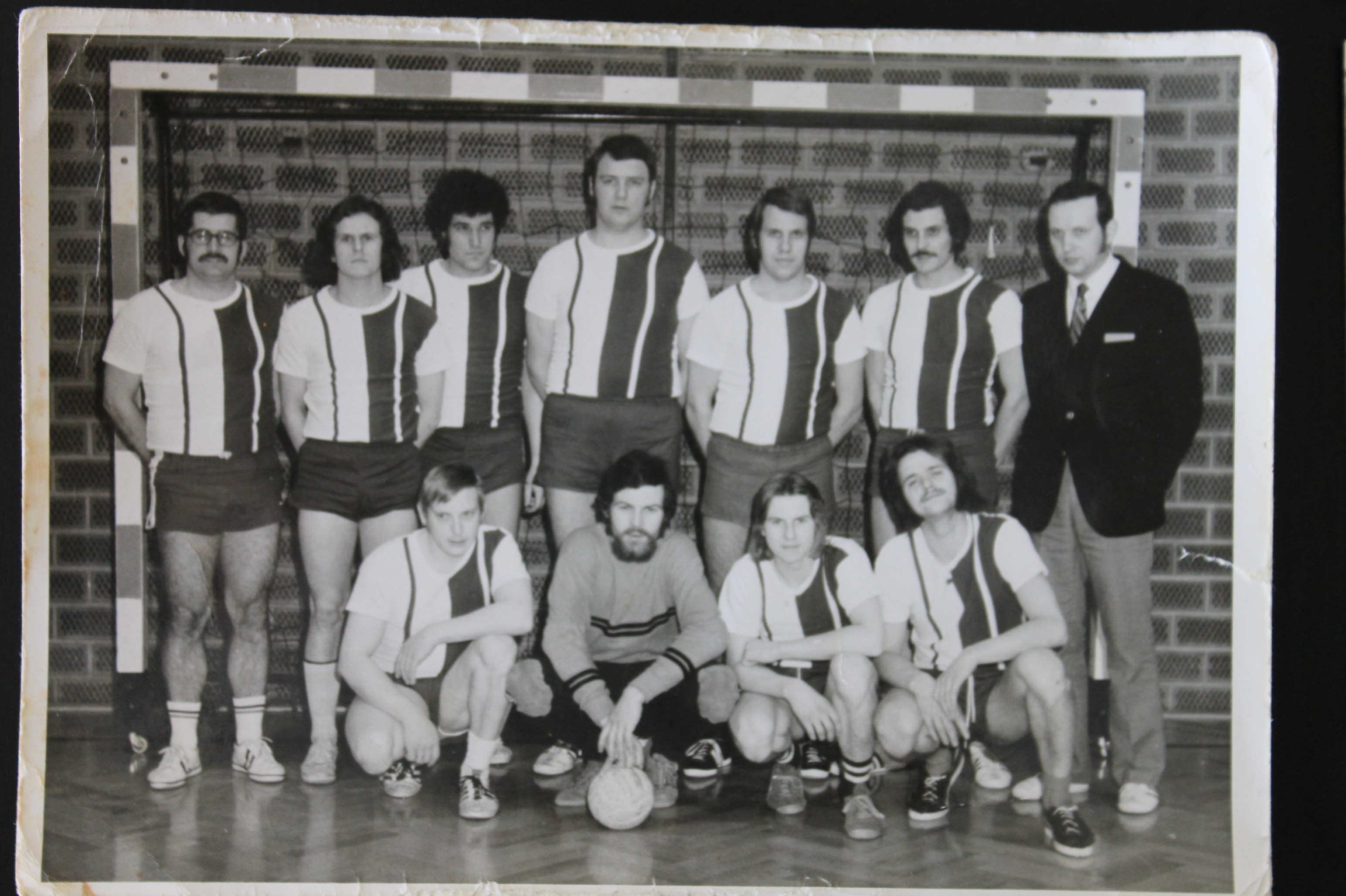 Meister und Aufstieg 1972 Handball in St. Hubert