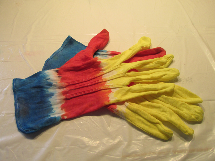 Tie Dye Your Own Gloves Handbell Musicians of America Members Only