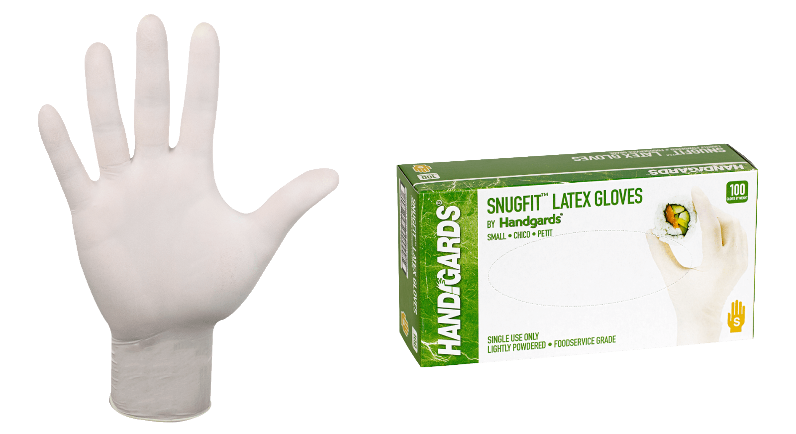 Disposable Latex Gloves Handgards® First in Food Safety Innovations