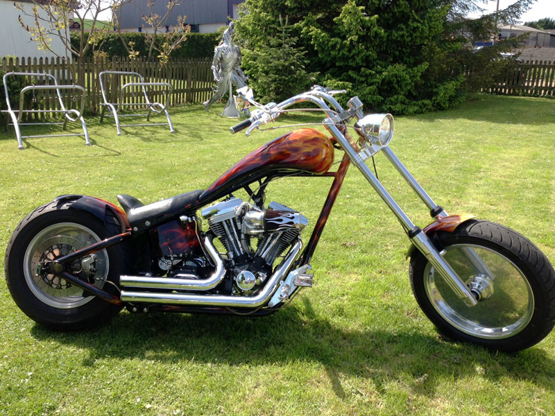 Lot 28 1993 Harley Davidson Zodiac North Sea Chopper