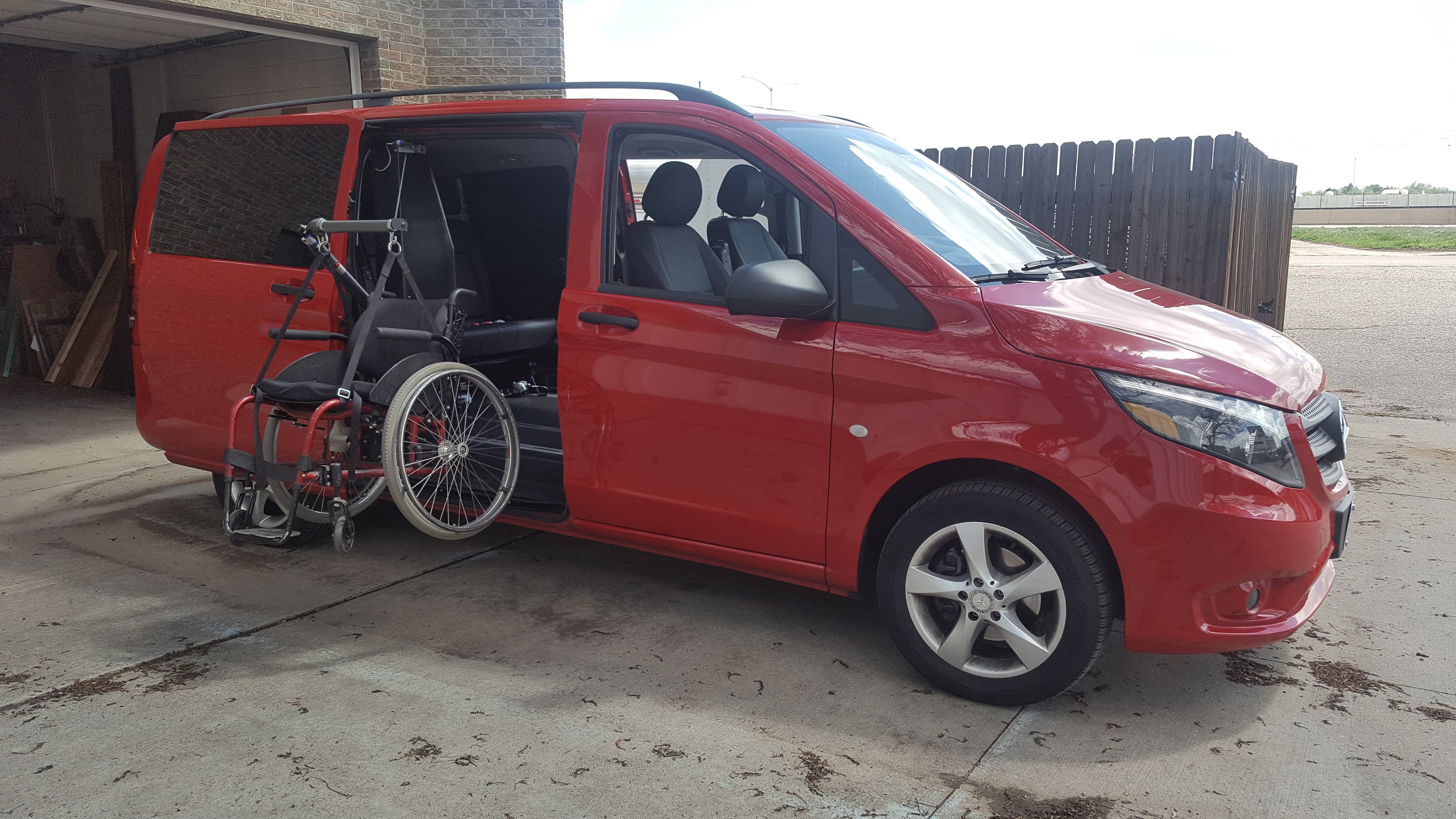 mercedes metris wheelchair van price