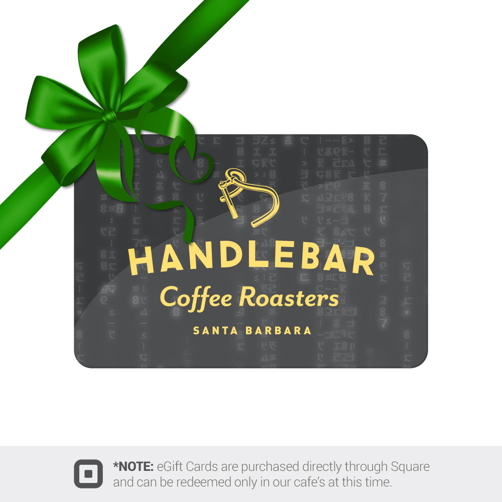 Handlebar Gift Cards Handlebar Coffee Roasters