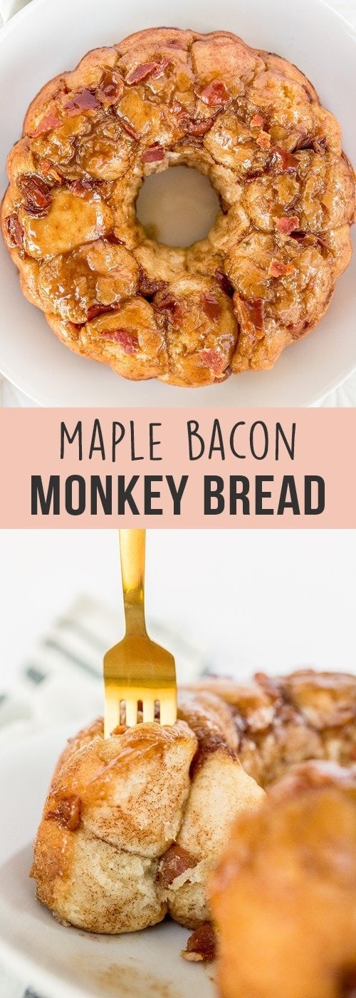 Maple Bacon Monkey Bread Handle the Heat