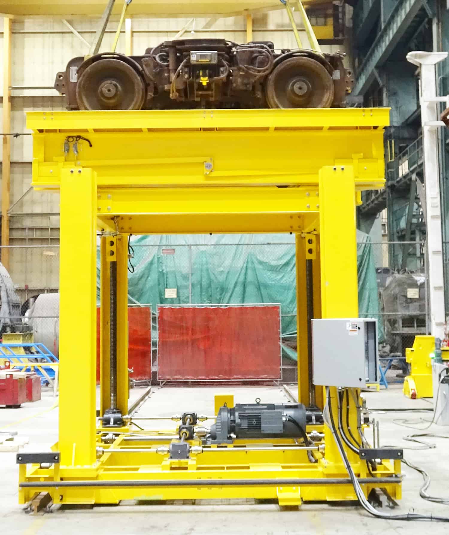 10 Ton Drop Tables for Rail Maintenance Handling Specialty