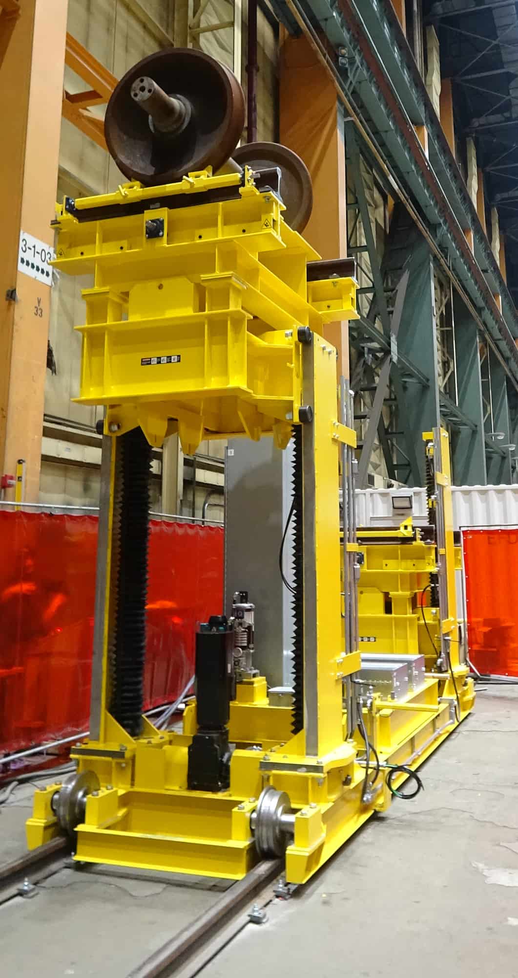 Heavy Duty Drop Tables Rail Maintenance Efficiency