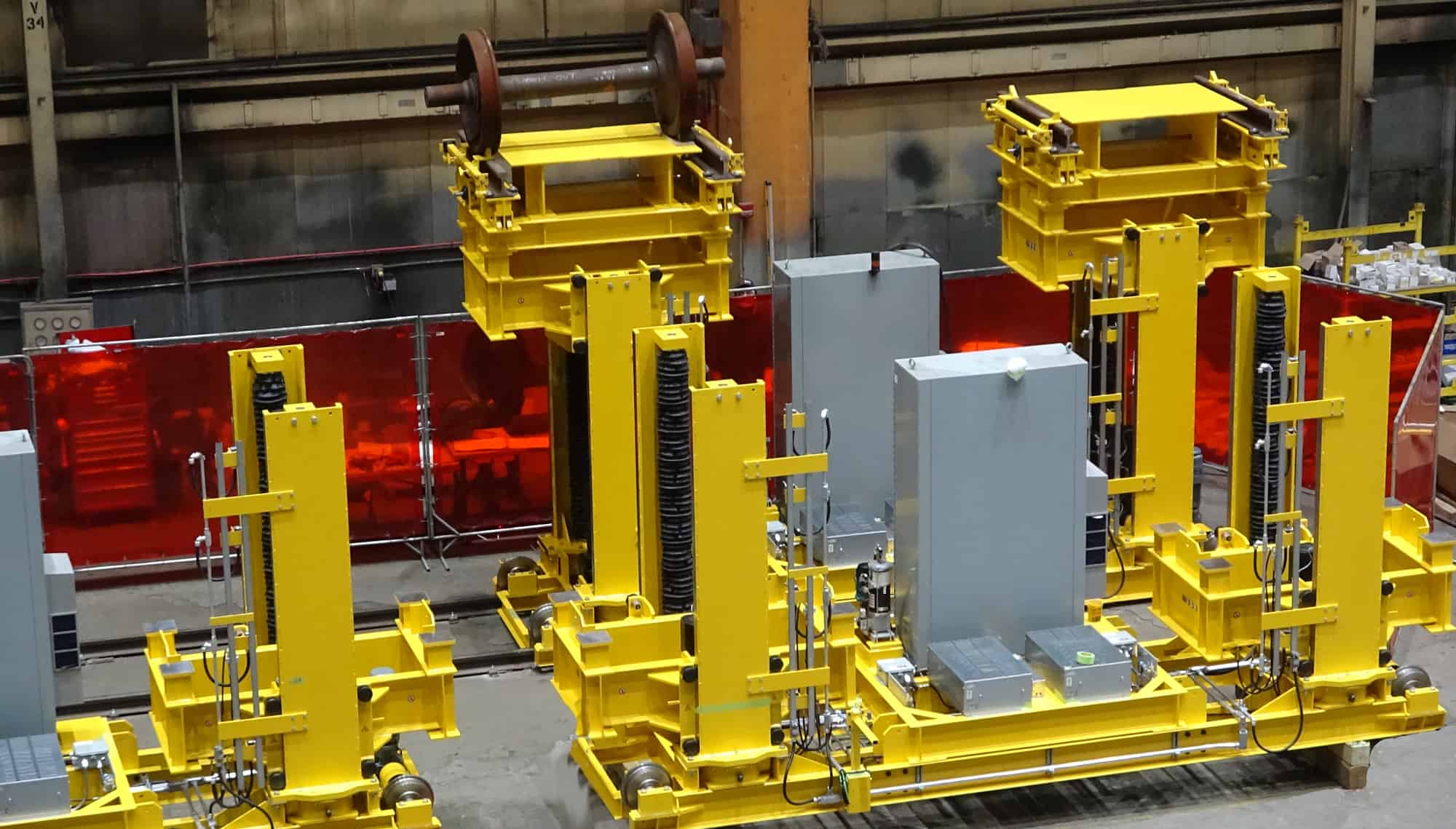 Heavy Duty Drop Tables Rail Maintenance Efficiency