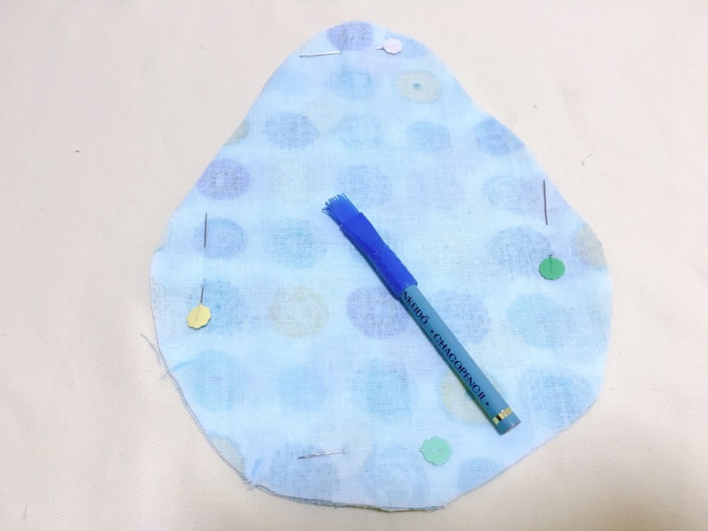 授乳スタイの作り方｜ダブルガーゼ3枚使用【ひょうたん型】 わくわく♪ハンドメイド