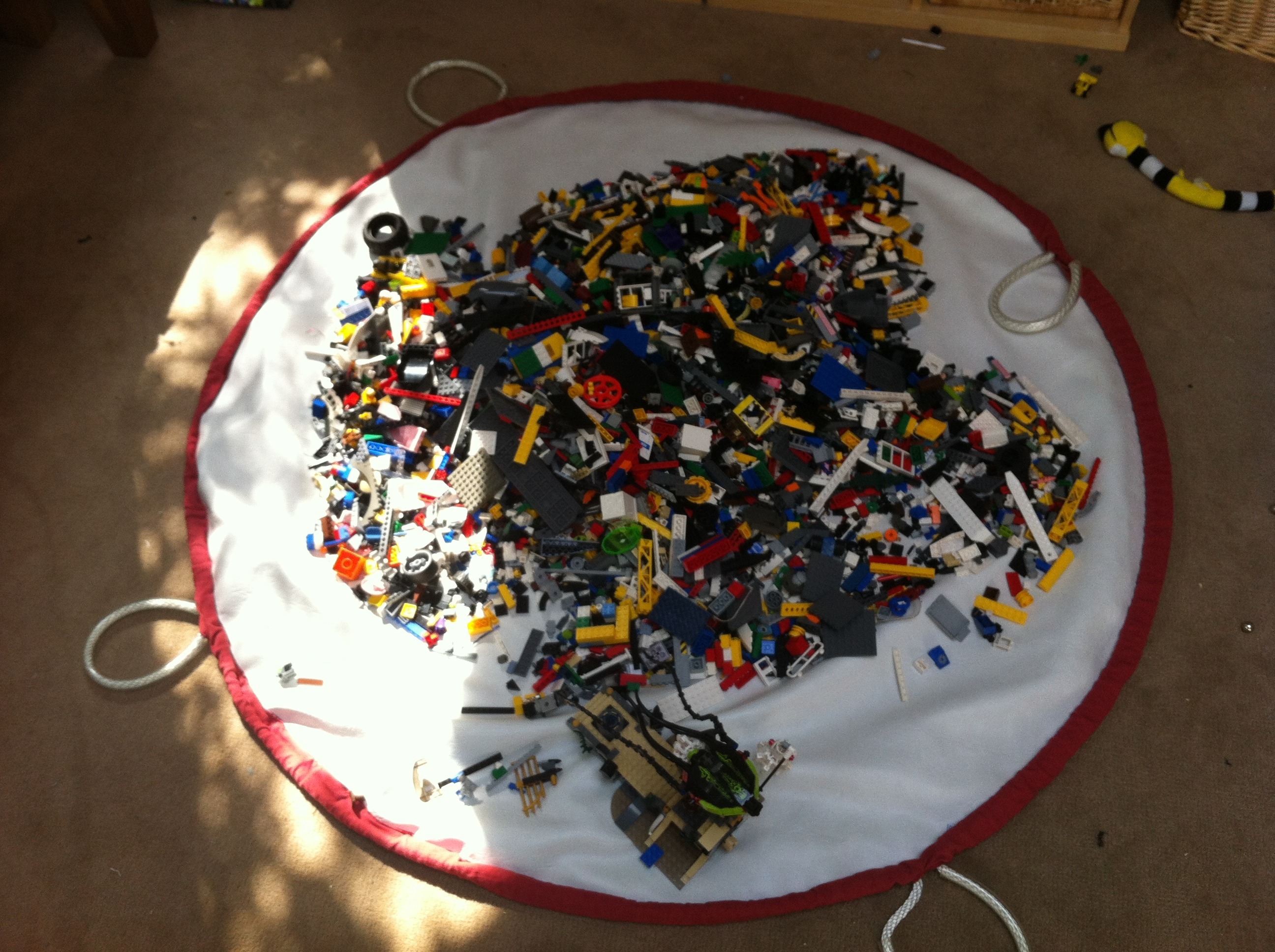 Lego Storage Bag Handmade by Rae