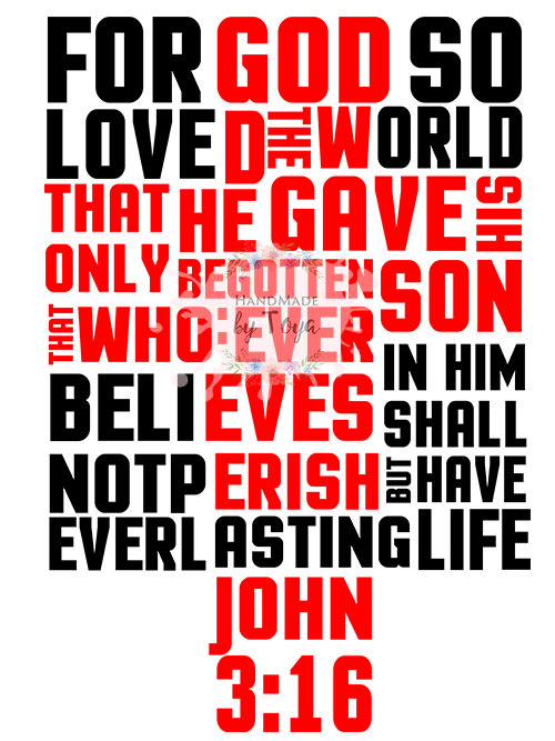 You Tobe Saved John 3 16 Bundle Svg Png Handmade By Toya