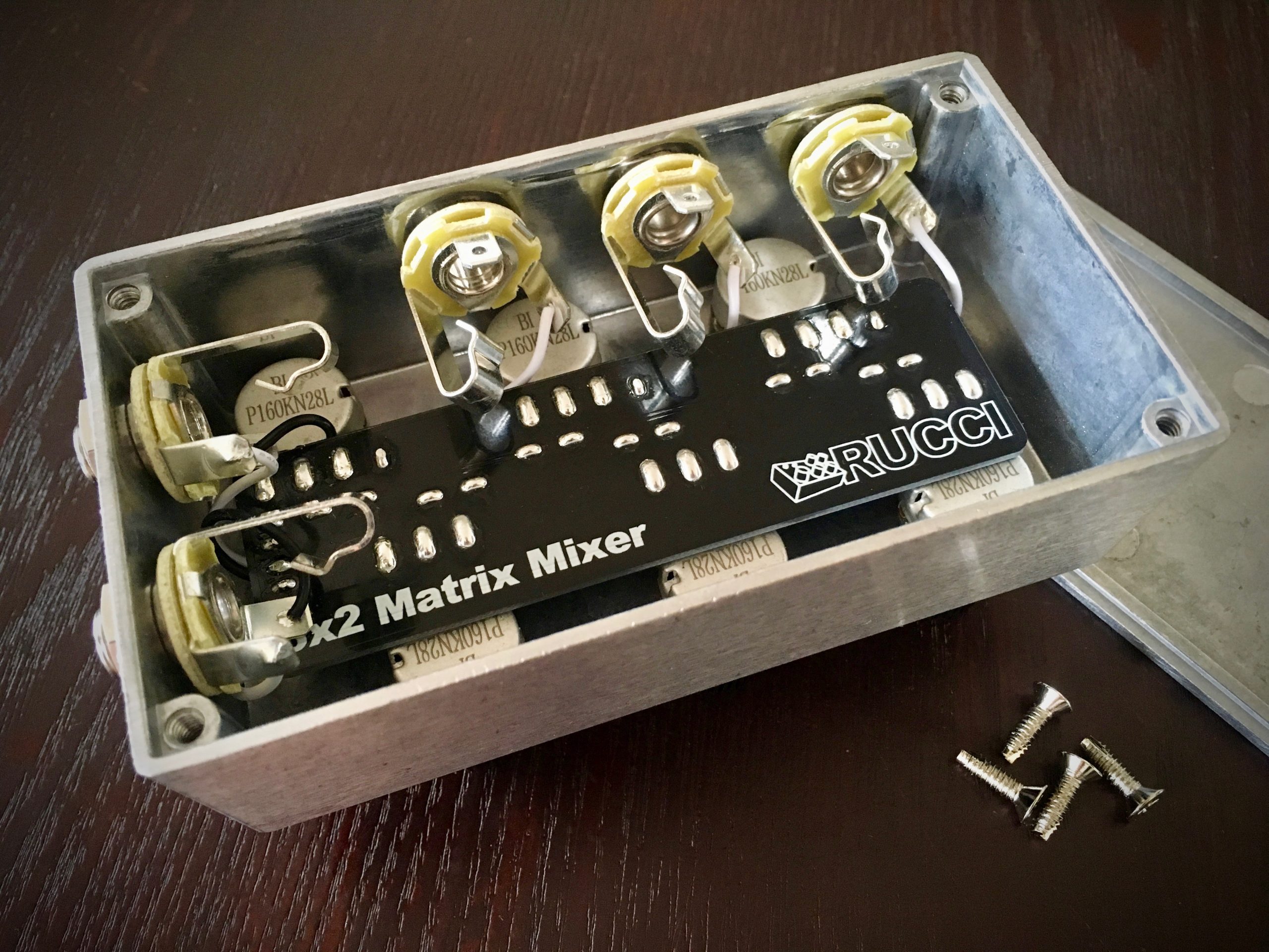 3×2 Matrix Mixer Handmade Electronic Instruments