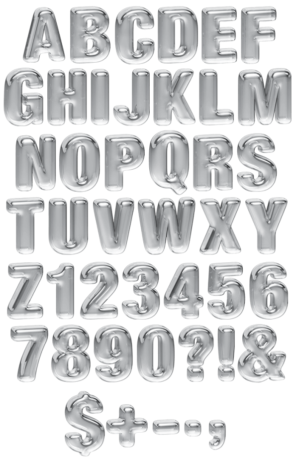 Transparency Font Handmadefont