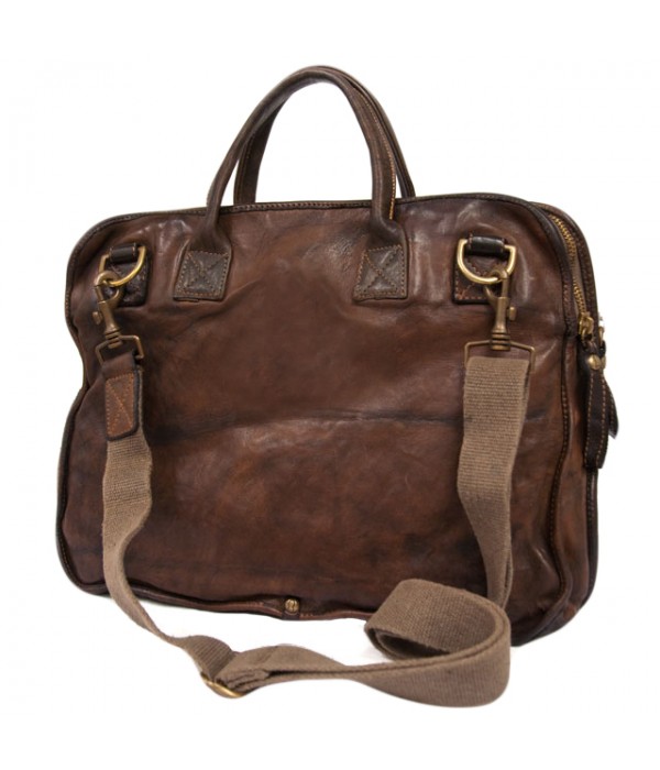 HANDMADE DISTRESSED BROWN MESSENGER BAG Hand Made Leather Shop