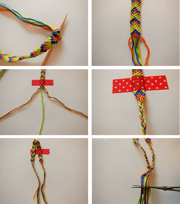 【印刷可能】 ミサンガ 編み 方 種類 203891