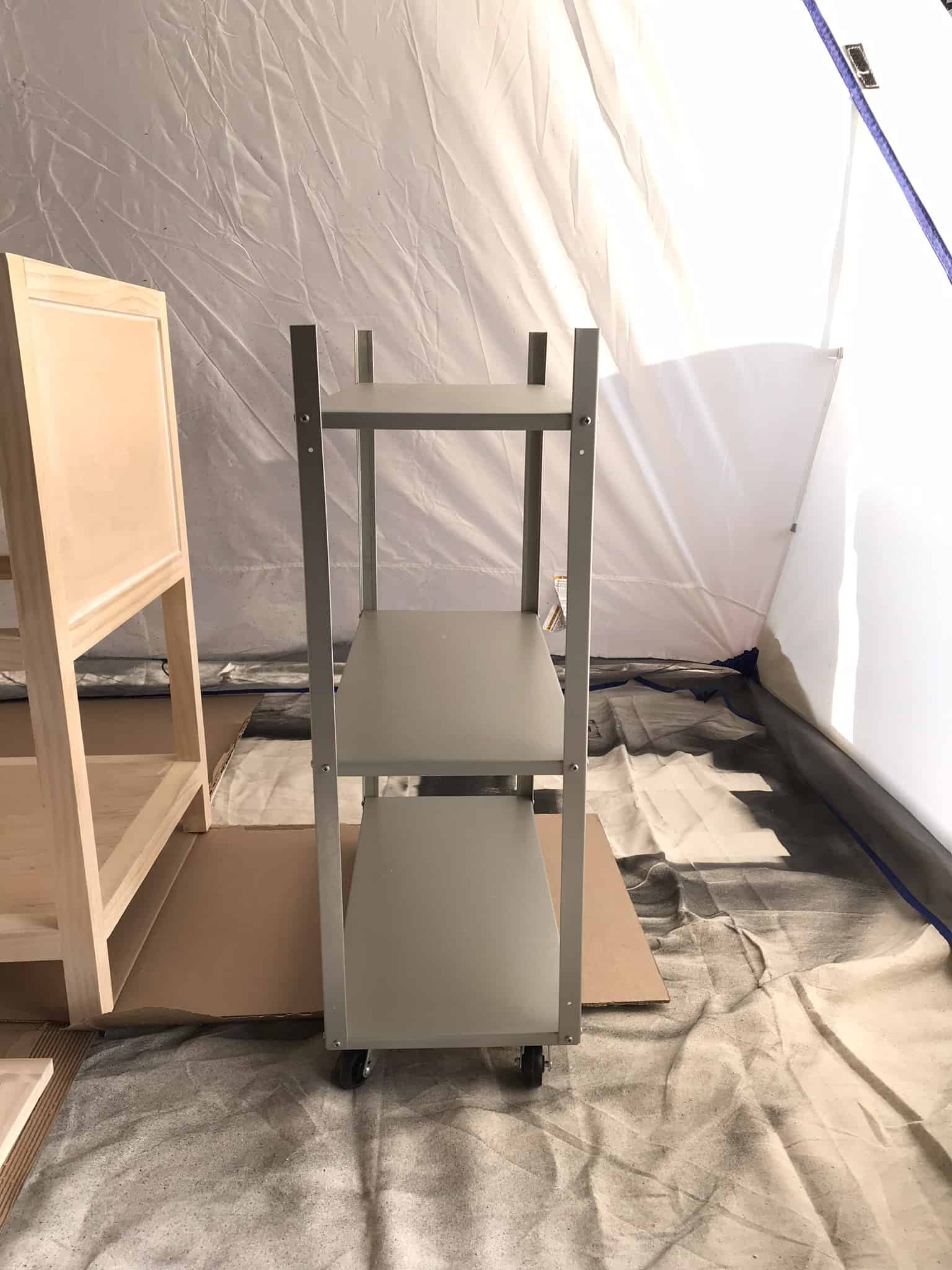 Ikea Hyllis Hack Rolling Cart Handmade Weekly