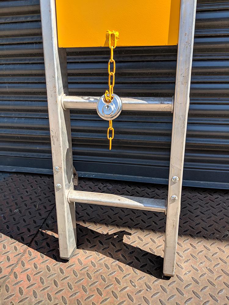Ladder Guard Powder Coated & Galvanised Available Fast Delivery