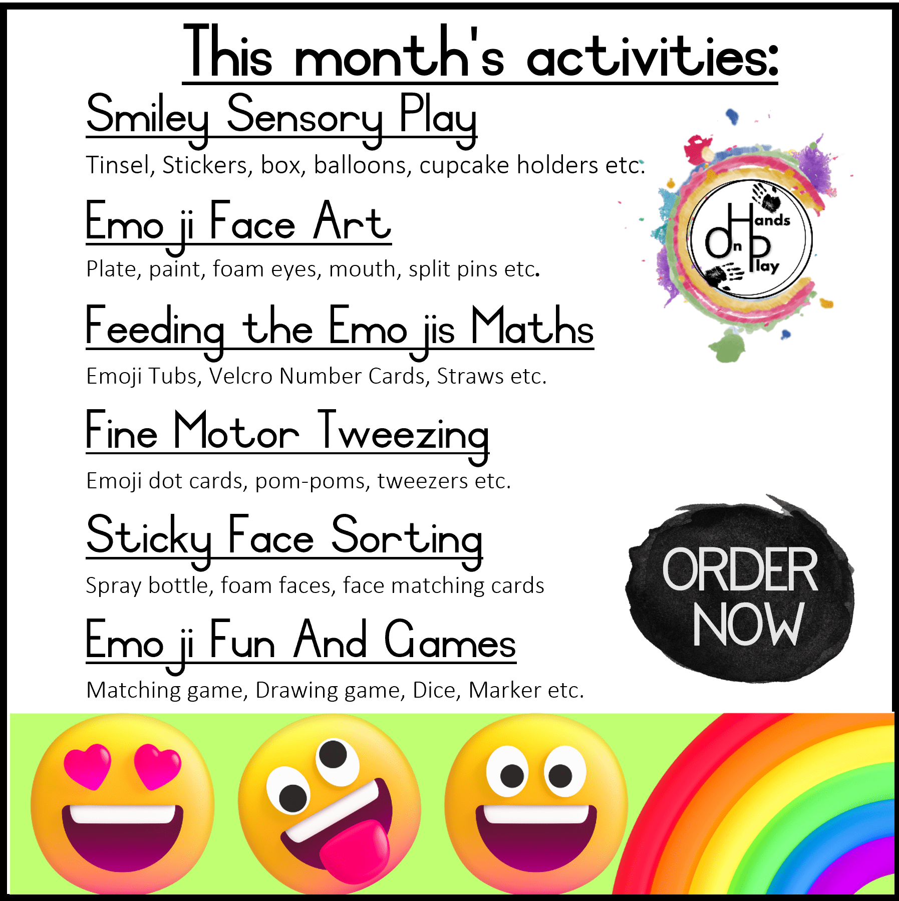 Emojis Box Hands on Play