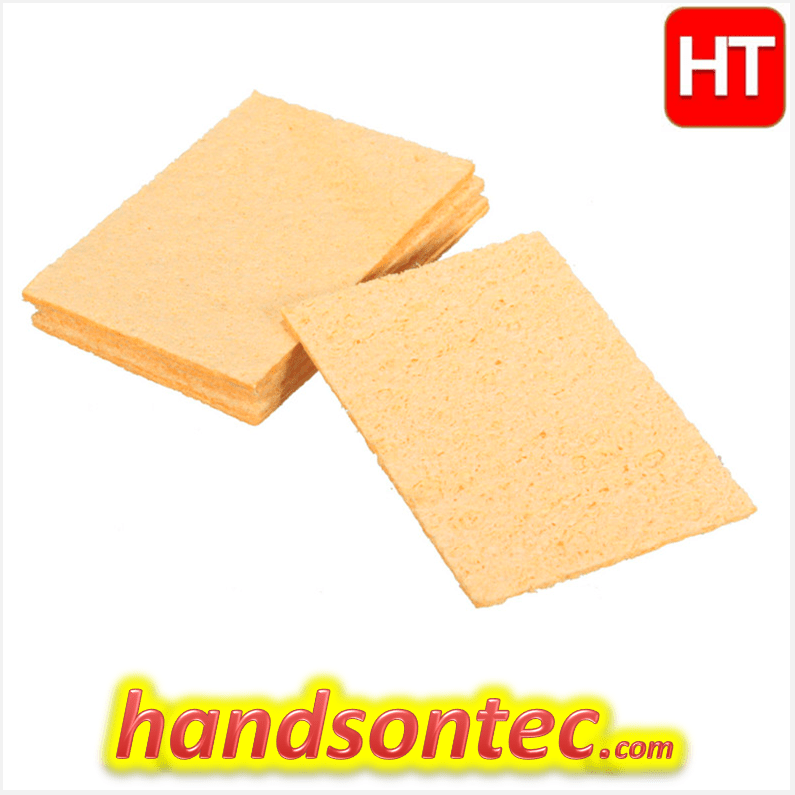 40x60mm Solder Cleaning Sponge HandsOn Tech