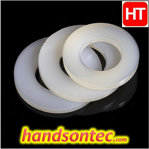 Nylon Flat Washers Metric M4 HandsOn Tech
