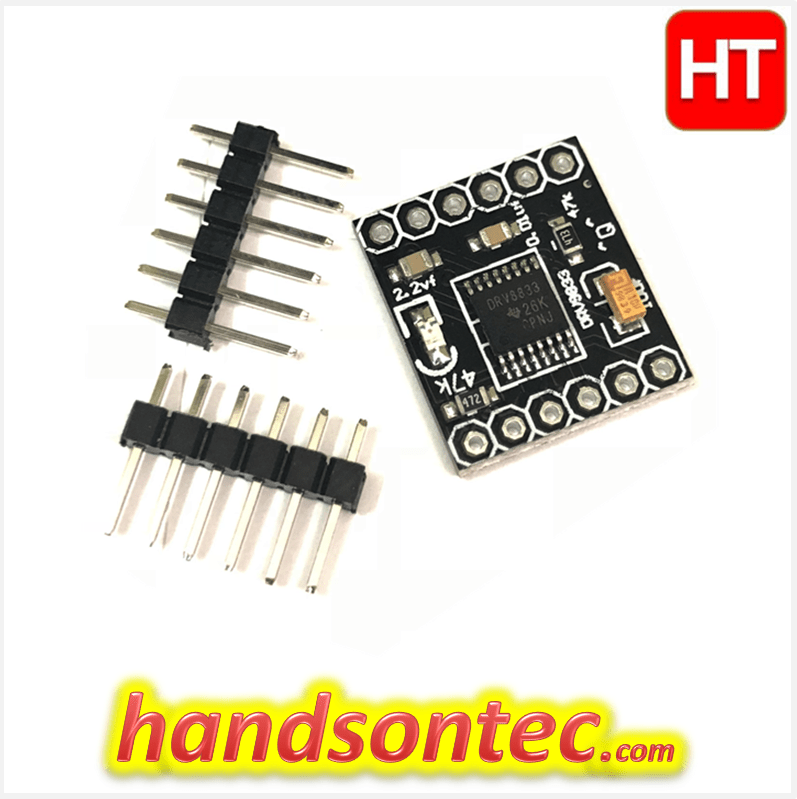 1.2A DRV8833 Dual HBridge Motor Driver HandsOn Tech