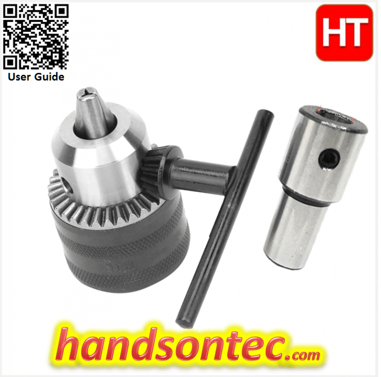 B16 KeyType Drill Chucks with Ø5mm Motor Shaft Adapter HandsOn Tech