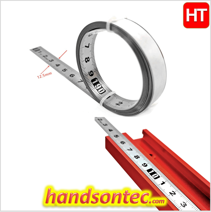 2Meter SelfAdhesive Measuring Tape Center Scale HandsOn Tech