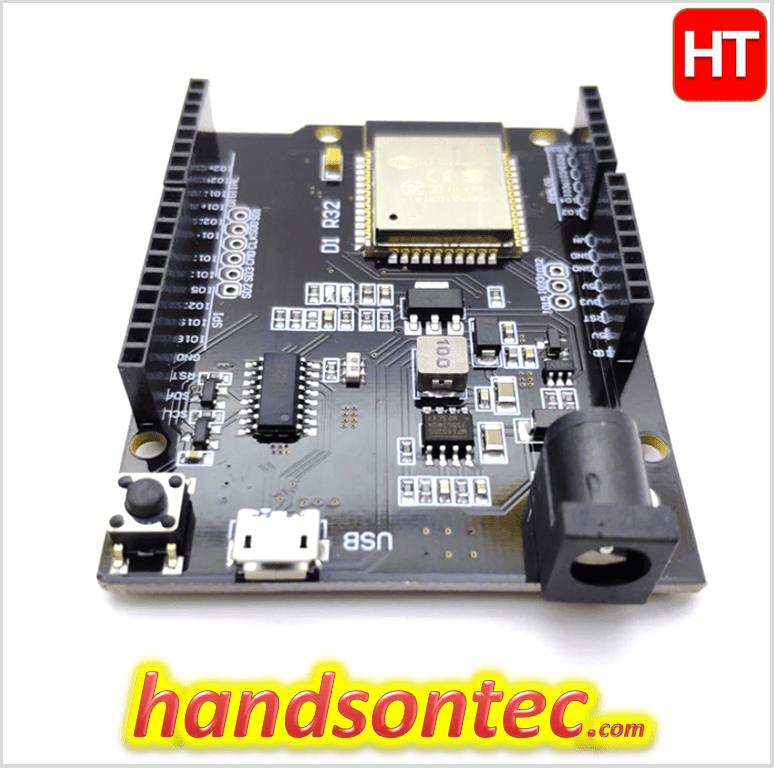 WeMOS D1 R32 ESP32 WiFi and Bluetooth Board HandsOn Tech