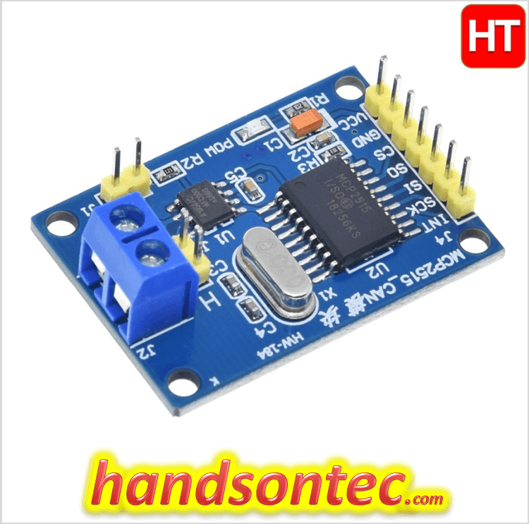 MCP2515 CAN Bus Controller Module – HandsOn Tech