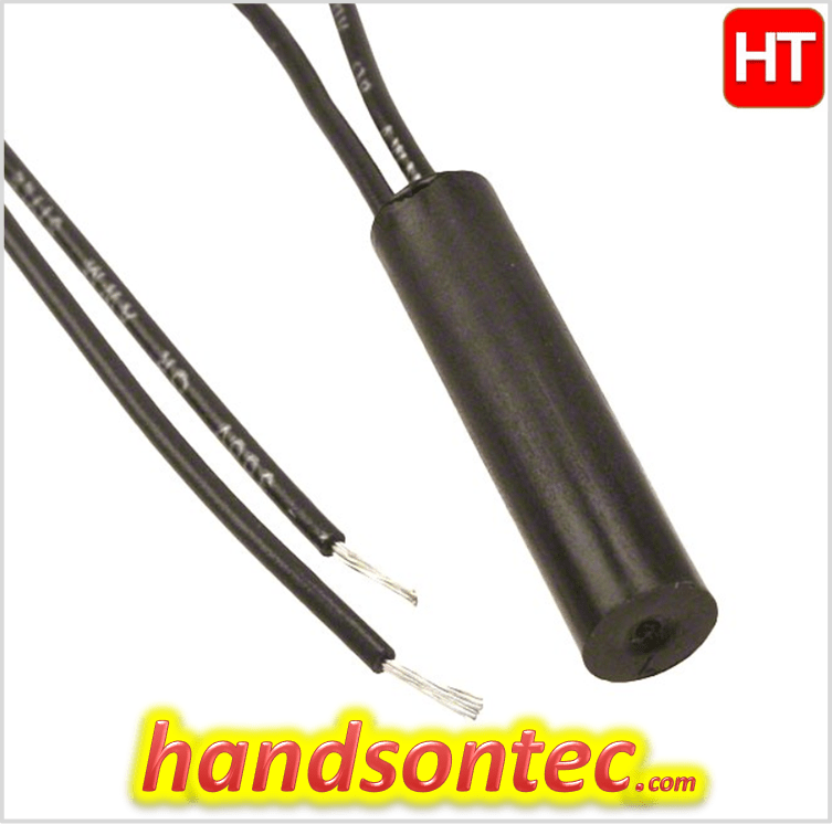 Cylindrical Reed Switch with Cable HandsOn Tech