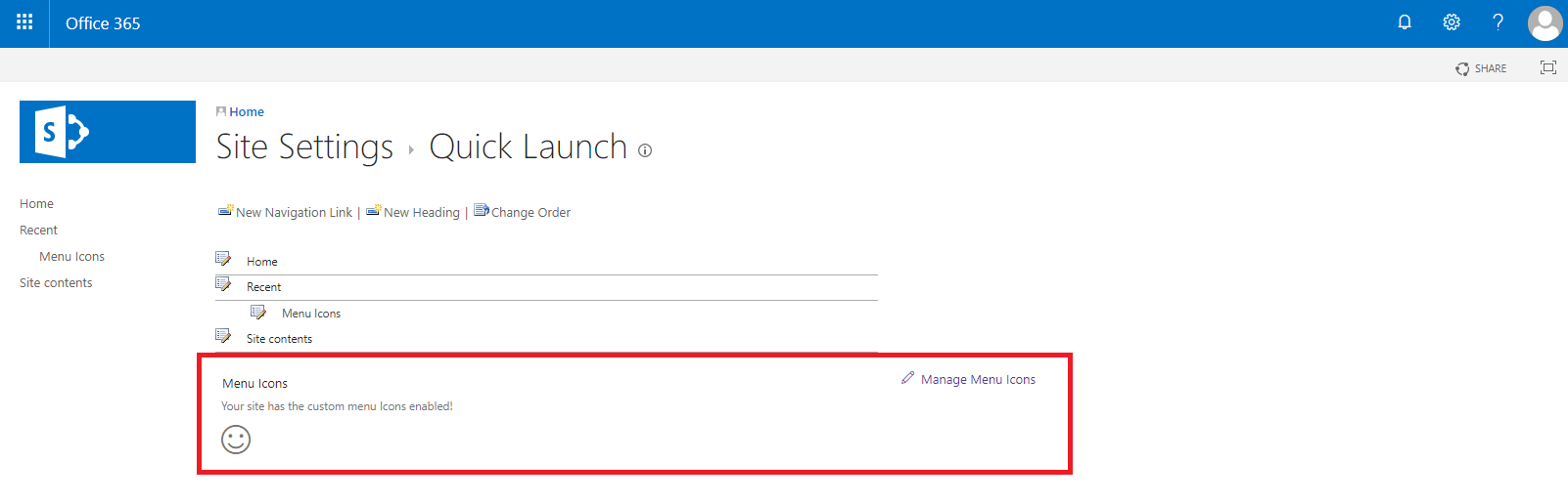 Customize SharePoint menus with Fabric UI icons and images HANDS ON