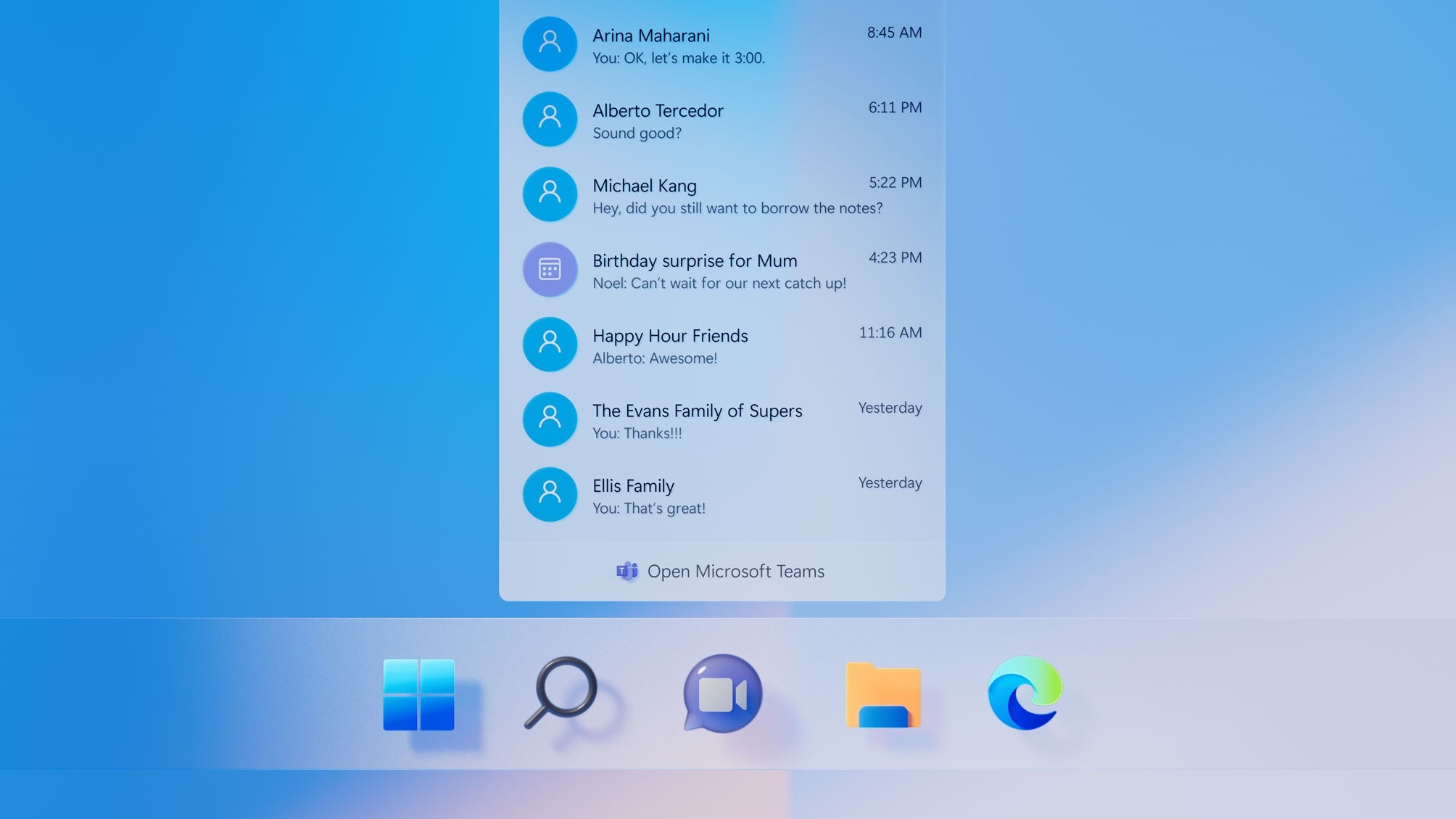 Meet the new Microsoft Teams integration for Windows 11 HANDS ON Teams