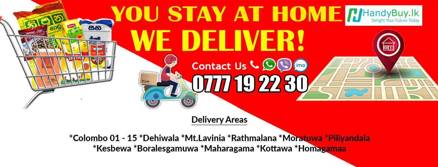 delivery HandyBuy.lk Sri Lanka's Fastest Growing Store.