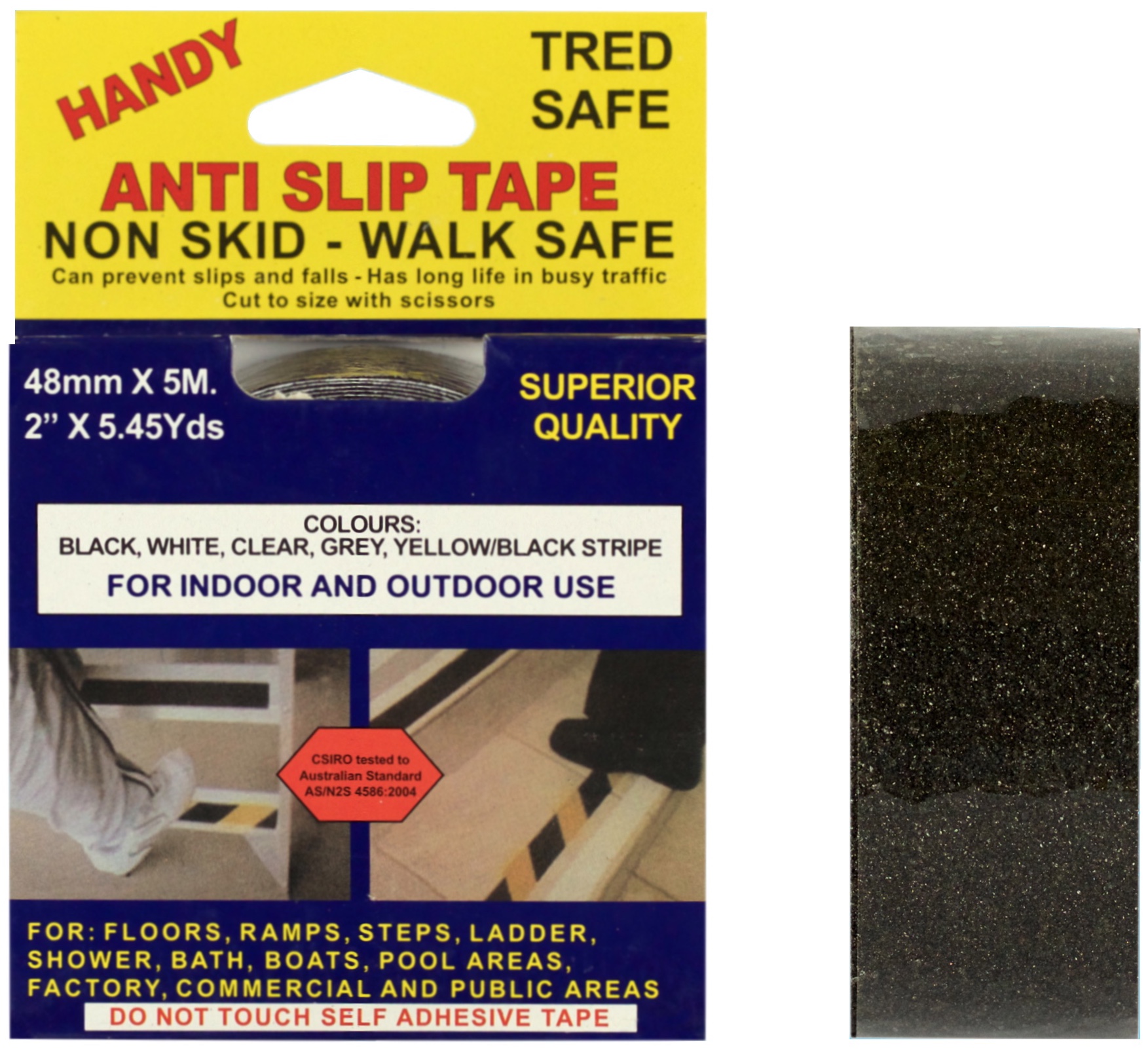 ASB Black AntiSlip Tape Handy Hardware