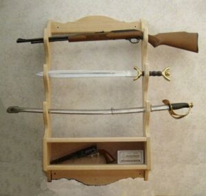 20 Free DIY Gun Rack Plans You Can Build - Handy Keen