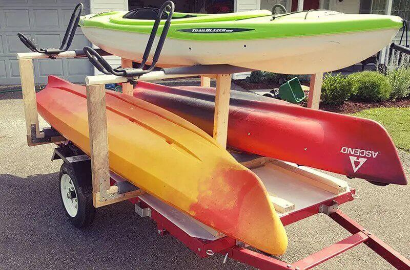 35 DIY Kayak Rack Plans & Ideas You Can Build