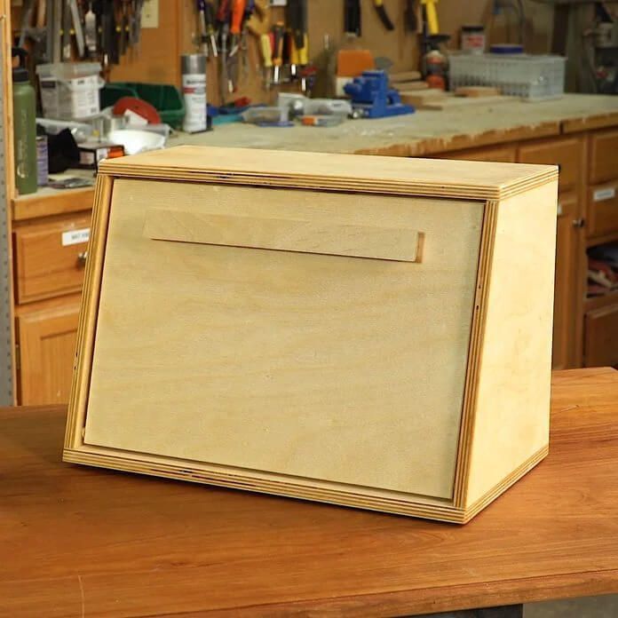 21 DIY Bread Box Plans And Ideas You Can Make Handy Keen