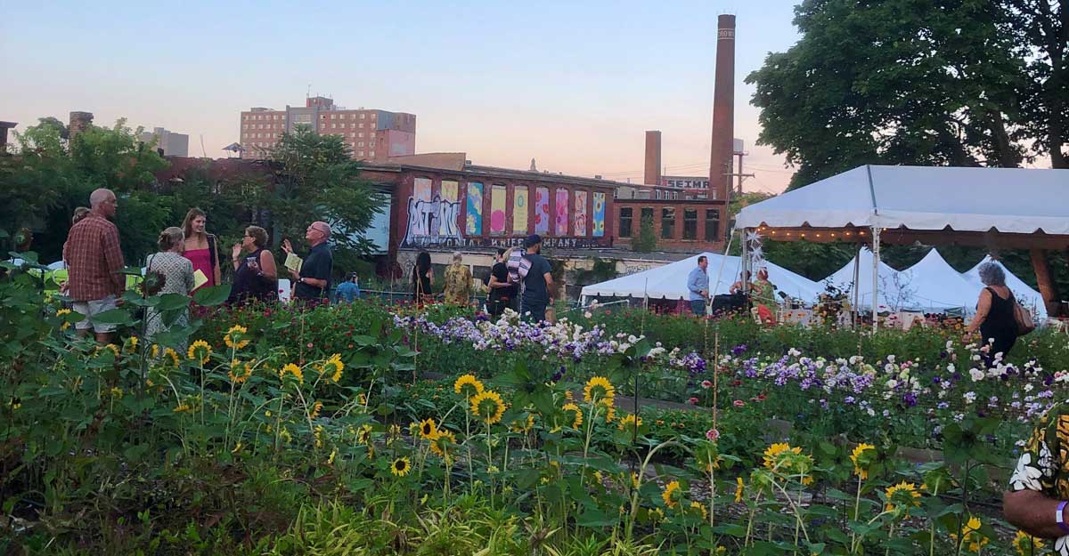 See the Progress our Client, What Cheer Flower Farm is Making Handy