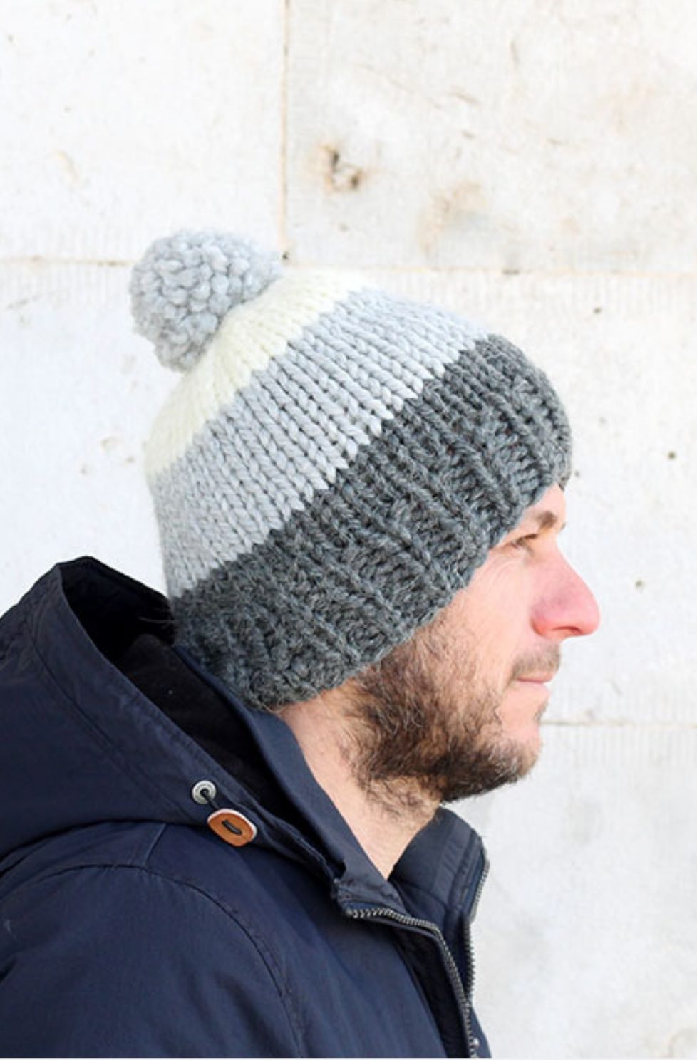 Easy Men's Hat Pattern The Fotios Free Knitting Patterns Handy