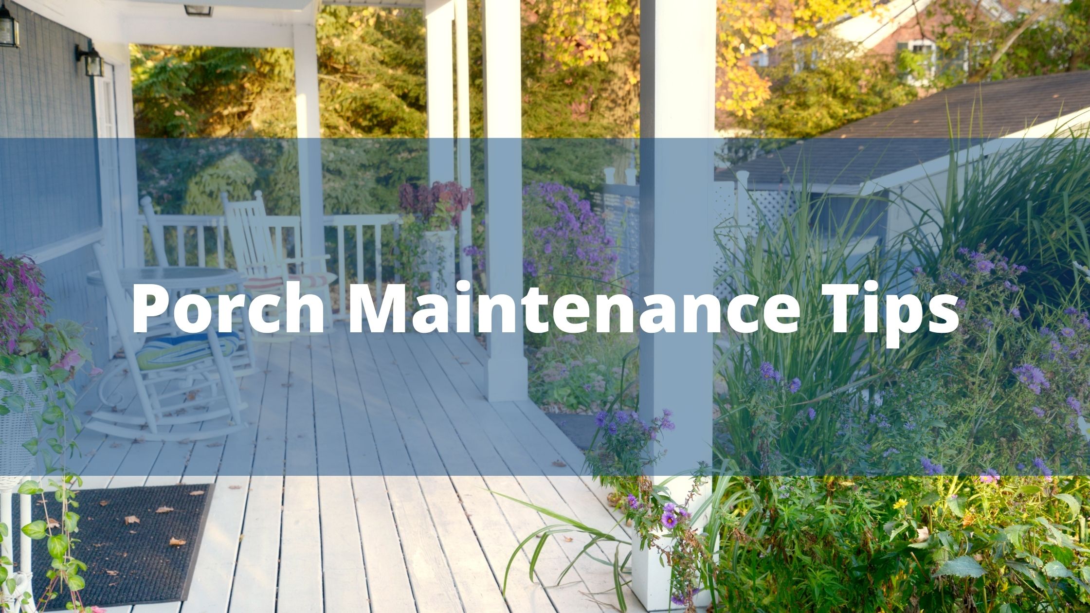 Porch Maintenance Handyman Connection