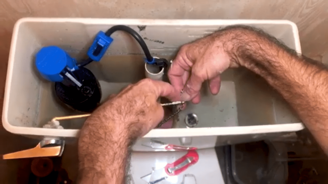 How To Replace A Toilet Flapper & Valve Handyman Larry