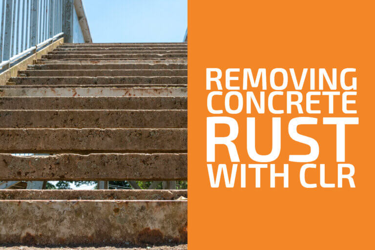 Will CLR Remove Rust from Concrete? (Yes & Here’s How) Handyman's World
