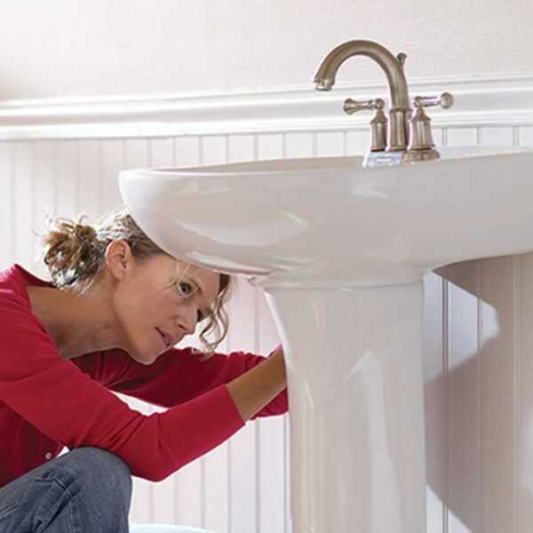 How to Move a Bathroom Sink