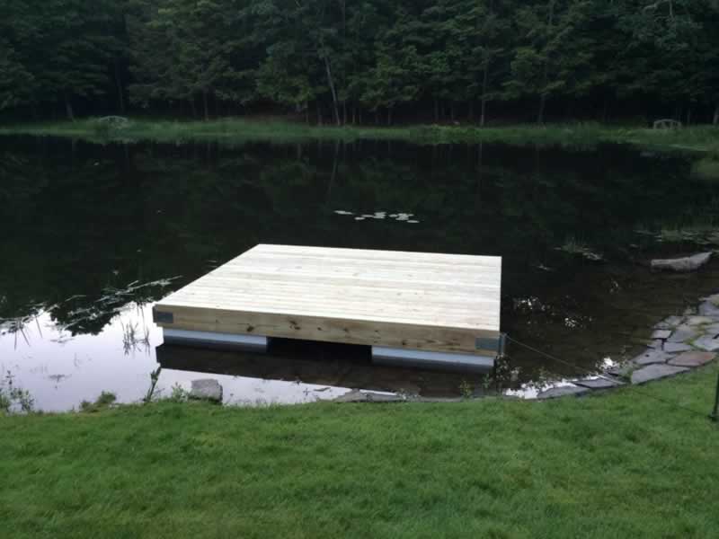 How to Build a Floating Dock Yourself