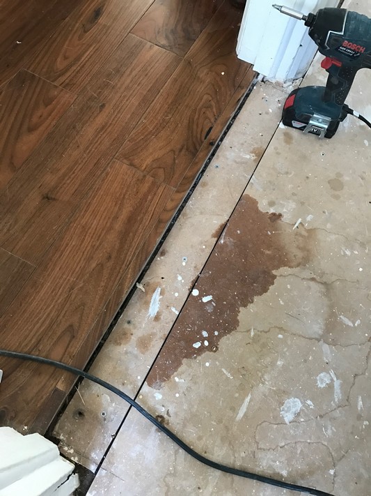 Missing Kitchen Floor Replacement Handyman VIP