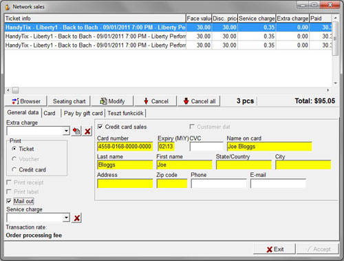 InterTicket online event ticketing system software Demo