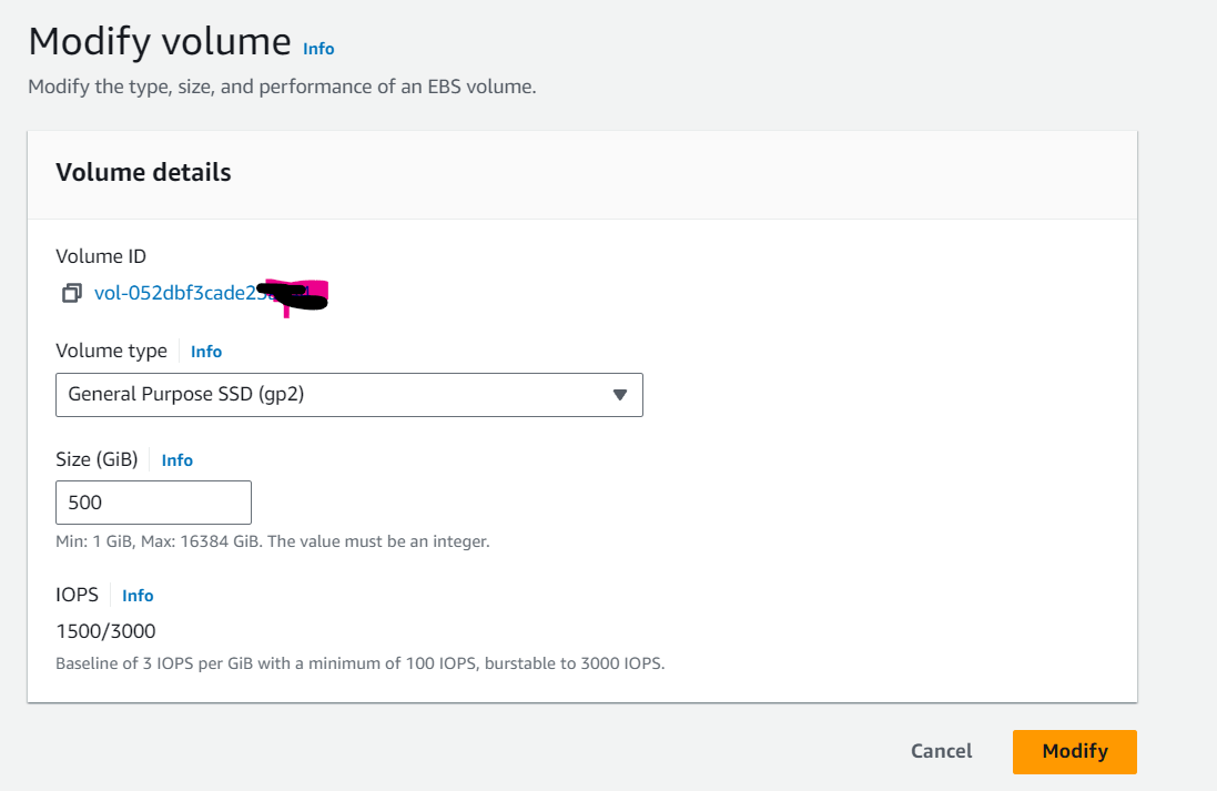 AWS Ec2 Modify Volume Size Haneef Puttur